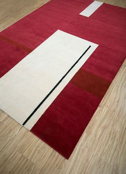 Sthir AIWL-3015, Cinnabar/Papyrus by Jaipur Rugs - view 4