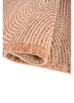 Chaos Theory ELA-114, Peach Bloom/Copper Tan by Jaipur Rugs - view 4