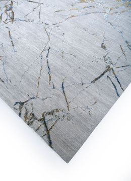 Urban Pause ELA-302, Classic Gray/Skyline Blue by Jaipur Rugs - view 4