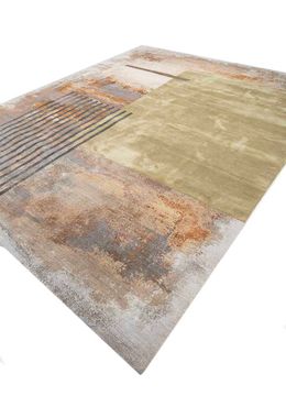 Chaos Theory EN-369, Medium Gray/Light Peach by Jaipur Rugs - view 5