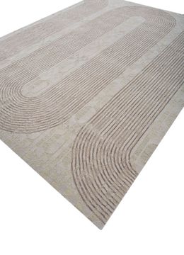 Aakar ESKN-339, White Ice/Dark Ivory by Jaipur Rugs - view 4