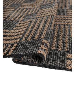 Nomadic Threads PDJT-223, Ebony/Indian Brown by Jaipur Rugs - view 4