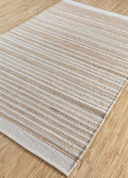 Nomadic Threads PDJT-236, Cloud White/Natural by Jaipur Rugs - view 4