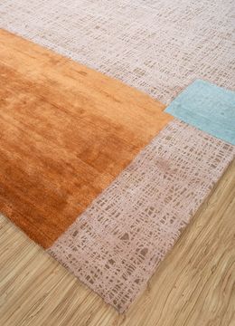 Aakar SLA-522(3D), Clay/Sunset by Jaipur Rugs - view 4