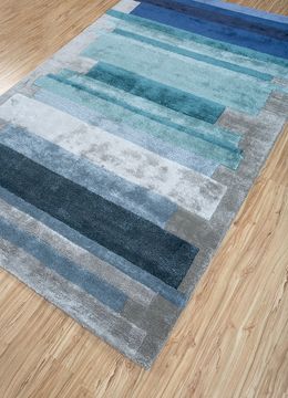 Caliedo TNQ-4356, Light Blue/Twilight Blue by Jaipur Rugs - view 4