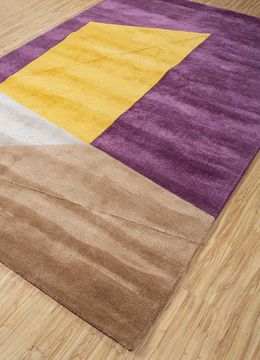 Caliedo TNQ-1510, Dark Purple/Dark Purple by Jaipur Rugs - view 2