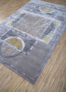 Caliedo TNQ-3216, Classic Gray/Bright Gold by Jaipur Rugs - view 4