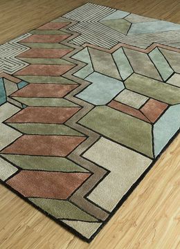Archetype TOP-9509, Cloud White/Apple Green by Jaipur Rugs - view 4