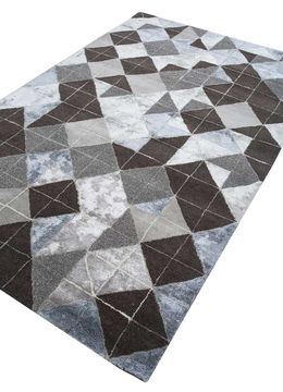 Caliedo TRA-14633, Dark Brown/Medium Gray by Jaipur Rugs - view 2