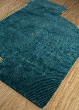 Come Around TNQ-1129, Peacock Blue/Capri by Jaipur Rugs - view 3