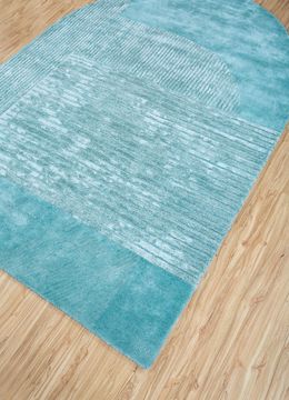 Come Around TNQ-1141, Pool Blue/Light Turquoise by Jaipur Rugs - view 3