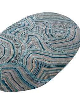 Come Around TNQ-1265, Light Turquoise/Aruba Blue by Jaipur Rugs - view 3