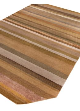 Come Around TNQ-1364, Ginger Brown/Medium Gray by Jaipur Rugs - view 3
