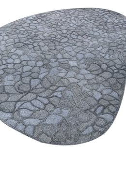 Caliedo TRA-1258, Smoke Charcoal/Steel Wool by Jaipur Rugs - view 3