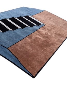 Archetype TRA-14478, Burnt Red/Ocean Blue by Jaipur Rugs - view 3