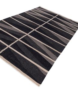 Nomadic Threads ADHM-04(CS-01), Ebony/Black Olive by Jaipur Rugs - view 3