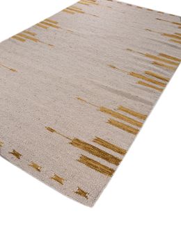 Bedouin ADWL-13118, Linen White/Sunflower by Jaipur Rugs - view 3