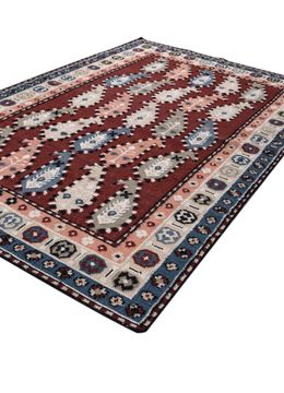Bedouin ADWL-13241, Deep Ruby/Antique White by Jaipur Rugs - view 3