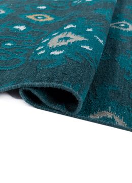 Bedouin ADWL-13322(FR), Peacock Blue/Peacock Blue by Jaipur Rugs - view 3