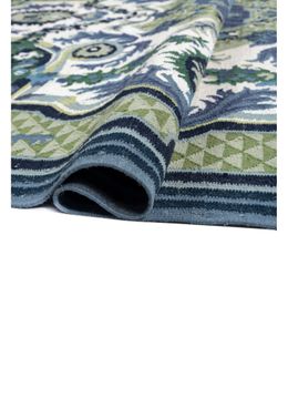 Bedouin ADWL-23011, White/Medieval Blue by Jaipur Rugs - view 3