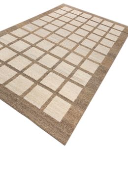 Nomadic Threads AKHM-1002, White/Tan by Jaipur Rugs - view 3