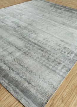 Urban Pause AKPS-1009-001-OX, Liquorice/Frost Gray by Jaipur Rugs - view 3