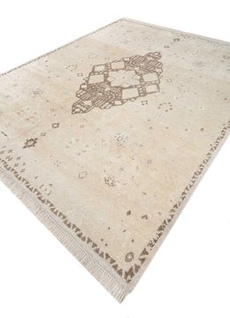 Thyme AKWL-13019, Undyed White/White by Jaipur Rugs - view 3