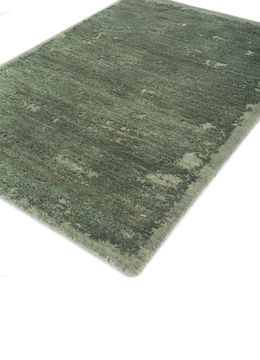 Urban Pause AKWS-325, Dark Moss Green/Granite Green by Jaipur Rugs - view 3