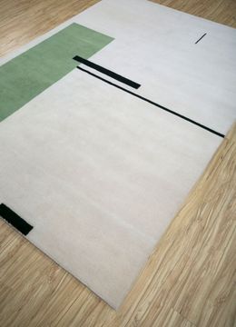 Sthir AIWL-3011, Linen White/Treetop by Jaipur Rugs - view 3