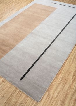 Sthir AIWL-3012, Classic Gray/Light Peach by Jaipur Rugs - view 3
