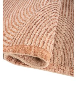 Chaos Theory ELA-114, Peach Bloom/Copper Tan by Jaipur Rugs - view 3
