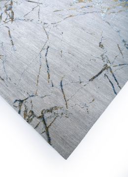 Urban Pause ELA-302, Classic Gray/Skyline Blue by Jaipur Rugs - view 3