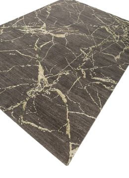 Urban Pause ELA-302, Black Coffee/Amber Green by Jaipur Rugs - view 3