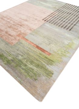 Aakar ESK-369(3D), Classic Gray/Lime Twist by Jaipur Rugs - view 3