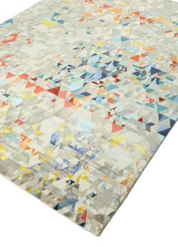 Chaos Theory ESK-461, Classic Gray/Chinese Hibiscus by Jaipur Rugs - view 3