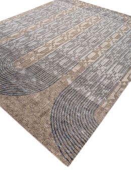 Aakar ESKN-339, Natural Soot/Ensign Blue by Jaipur Rugs - view 3