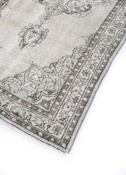 Vintage PAE-117, Cloud White/Dark Brown by Jaipur Rugs - view 3
