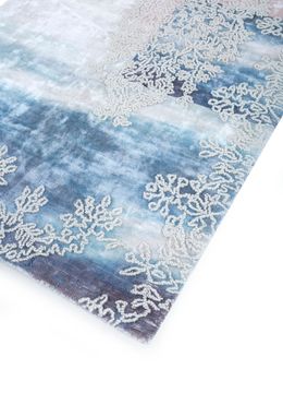 Bespoke Sile PHWV-103, Twilight Blue/Rose Petal by Jaipur Rugs - view 3