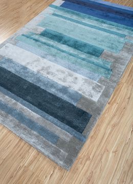 Caliedo TNQ-4356, Light Blue/Twilight Blue by Jaipur Rugs - view 3