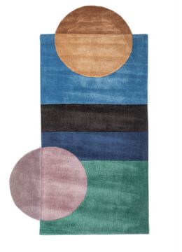 Come Around TNQ-1105, Bermuda Blue/Antique Green by Jaipur Rugs - view 2