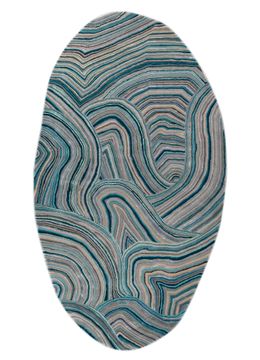 Come Around TNQ-1265, Light Turquoise/Aruba Blue by Jaipur Rugs - view 2