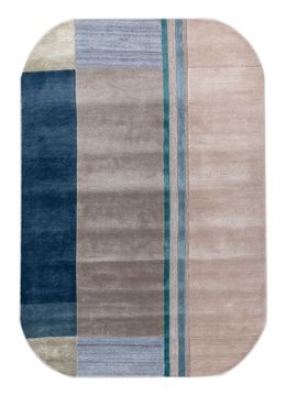 Come Around TNQ-1280, Antique White/Ensign Blue by Jaipur Rugs - view 2