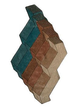 Archetype TOP-9504, Pink Tint/Apricot by Jaipur Rugs - view 2