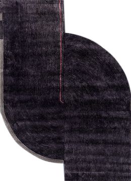 Come Around TRA-7231, Ebony/Liquorice by Jaipur Rugs - view 2