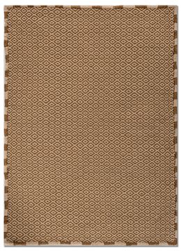 Nomadic Threads ADAZ-01, Wood Brown/Light Peach by Jaipur Rugs - view 2