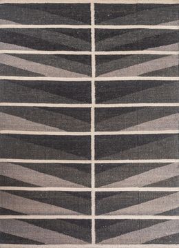 Nomadic Threads ADHM-04(CS-01), Ebony/Black Olive by Jaipur Rugs - view 2