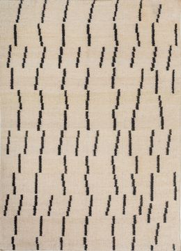 Nomadic Threads ADHM-06, White/Ebony by Jaipur Rugs - view 2