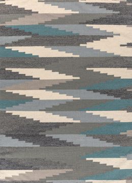 Bedouin ADWL-13120, Smoke Blue/Liquorice by Jaipur Rugs - view 2