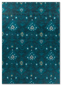 Bedouin ADWL-13322(FR), Peacock Blue/Peacock Blue by Jaipur Rugs - view 2