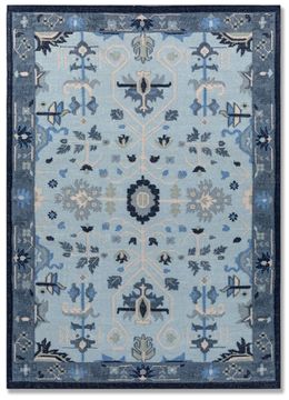 Bedouin ADWL-23008, Milky Blue/Dark Denim by Jaipur Rugs - view 2